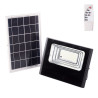 Proyector LED solar 45W 6500K Panel: Bateria 6V/6W: Control remoto 3,2V/3000MaH