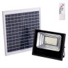Proyector LED Solar 120W 6500K Panel: 6V/15W Batería: 3,2V/8000MaH Control Remoto  [HO-SOLARFL-120W-01]