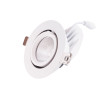 Foco Downlight LED 7W 1050Lm 4000ºK Circular Orientable 40.000H  [HO-COB-C-C-OR-7W-W]