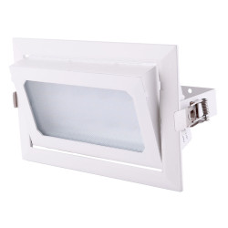 Foco Downlight LED 30W 5000Lm 4000ºK Rectangular Orientable 40.000H  [HO-COB-R-OR-30W-W]