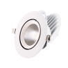 Foco Downlight LED 24W 3600Lm 4000ºK Circular Orientable 40.000H  [HO-COB-C-OR-24W-W]
