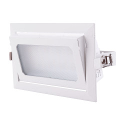 Foco Downlight LED 40W 6600Lm 4000ºK Rectangular Orientable 40.000H  [HO-COB-R-OR-40W-W]