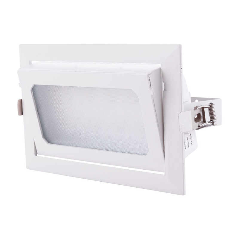 Foco Downlight LED 40W 6600Lm 4000ºK Rectangular Orientable 40.000H  [HO-COB-R-OR-40W-W]
