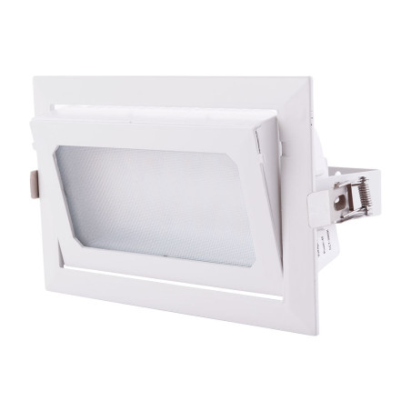 Foco Downlight LED 40W 6600Lm 4000ºK Rectangular Orientable 40.000H  [HO-COB-R-OR-40W-W]