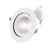 Foco Downlight LED 35W 5250Lm 4000ºK Circular Orientable 40.000H [HO-COB-C-OR-35W-W]
