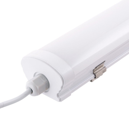 Equipo Estanco Enlazable LED 40W 3.600Lm 6000ºK 120Cm IP65 50.000H Sensor Proximidad Microondas  [HO-WP-40W-1200-CW]