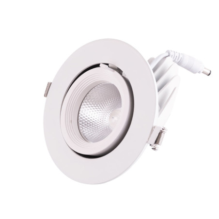 Foco Downlight LED 15W 2550Lm 4000ºK Circular Orientable 40.000H [HO-COB-C-OR-15W-W]