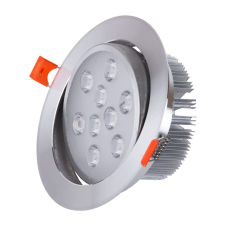 Foco Downlight LED 9W 900Lm 6000ºK Circular 40.000H  [HO-LEDDOWN-9W-CW]