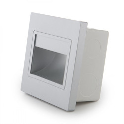 Luz LED Empotrable 1,5W  140Lm 4200ºK Alexis IP40 40.000H  [PT-W15B002-W]