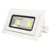 Foco Downlight LED 40W 3.600Lm 6000ºK Rectangular Basculante 40.000H [WR-RECTBAS-40W-CW]