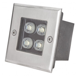 Foco LED Empotrable 4W 380Lm 6000ºK IP67 "Kimberly" Empotrar 40.000H [PL2123003-0001]