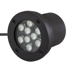 Foco LED Empotrable 9W 810Lm Ø90mm 85-265VAC IP67 60º 6000K  [SL-JGD02-9W-CW]