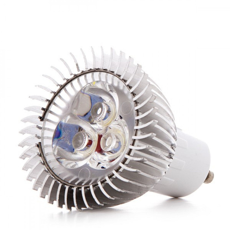 Bombilla LED GU10 3W 200Lm 6000ºK 40.000H [HO-PCE-SD08-3W-CW]
