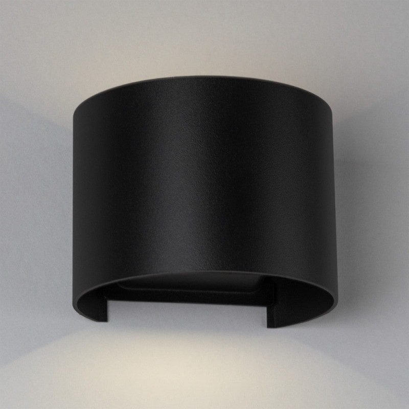 Aplique LED Exterior 2x5W 100Lm/W IP65 Negro 4000K  [HO-APL07-IP65-B-W]