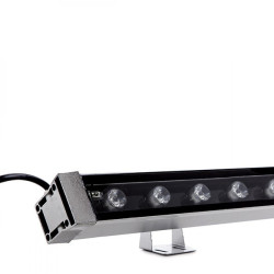 Bañador de Pared LED 18W IP65 RGB Mando 40.000H    [HO-BN-18W-RGB]