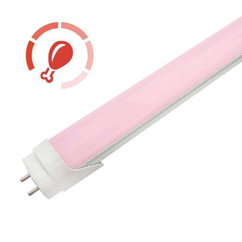 Tubo LED T8 18W 1.500Lm 120Cm Difusor Opal - Rosa 40.000H   [HO-T8-1200-18W-R-O]