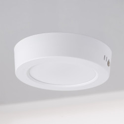 Plafón de Superficie LED 100Lm/W 6W 600Lm 6000ºK IP20 [HO-PLC-6W-600LM-CW]