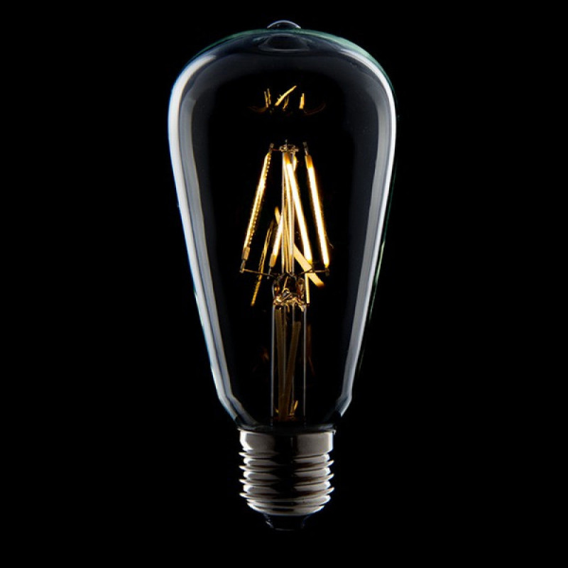 Bombilla LED E27 4W  273Lm 2000ºK Filamento 40.000H  [JTX-ST64DH42-WW]