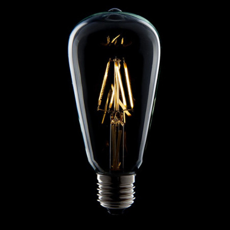 Bombilla LED E27 4W  273Lm 2000ºK Filamento 40.000H  [JTX-ST64DH42-WW]