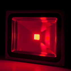 Foco Proyector LED 50W 4.250Lm IP65 Brico Rojo 40.000H  [BQFS29050B-R]