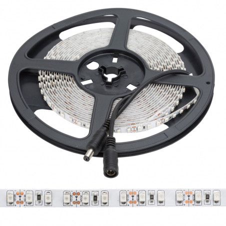 Tira de 600 LEDs 48W 2.400Lm CRI85 6000ºK SMD3528 12VDC x5M 40.000H  [PL219005W]