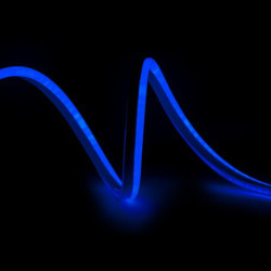 Tira LED Manguera "Neon Flex" 4W 220V 6x12mm SMD2835 120/M x1M 40.000H [CA-NF6X12-B]-Azul