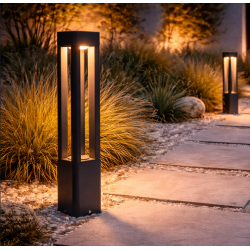 Lámpara de Suelo 10W  648Lm 2700ºK LED Exterior IP54 Chesapeake 40.000H [SL16-083B_G-WW]