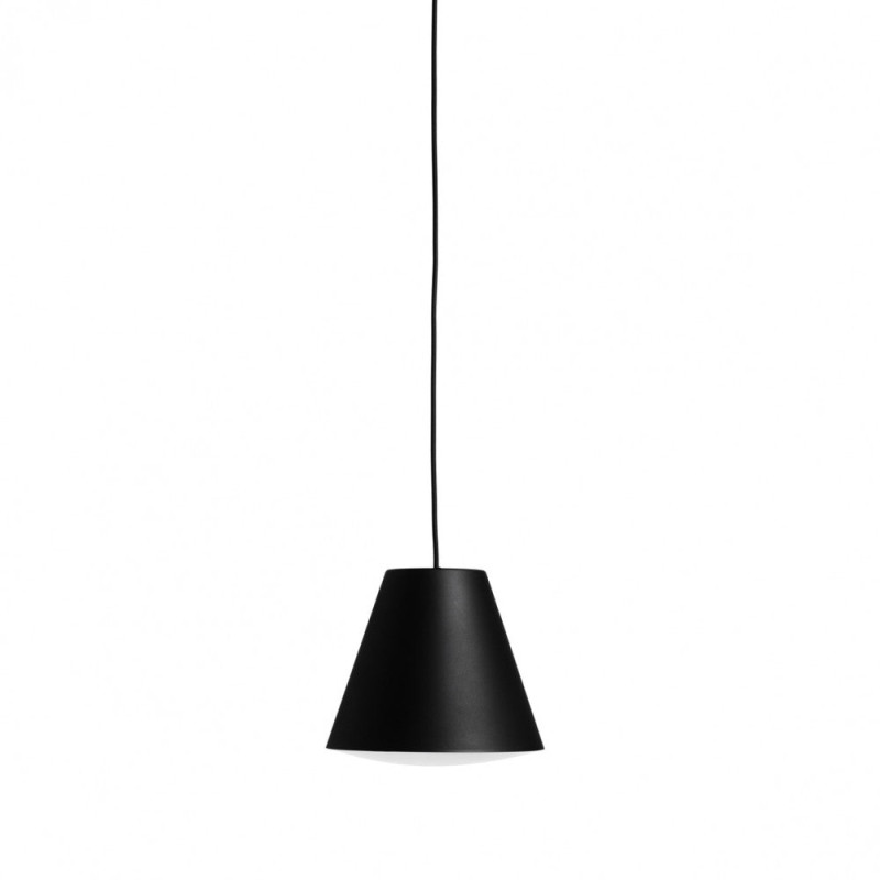Lámpara Colgante Estilo Nórdico "Sinker S" Hay Negro LED 10,5W 810Lm Blanco Cálido [HAY-400475_1009000]