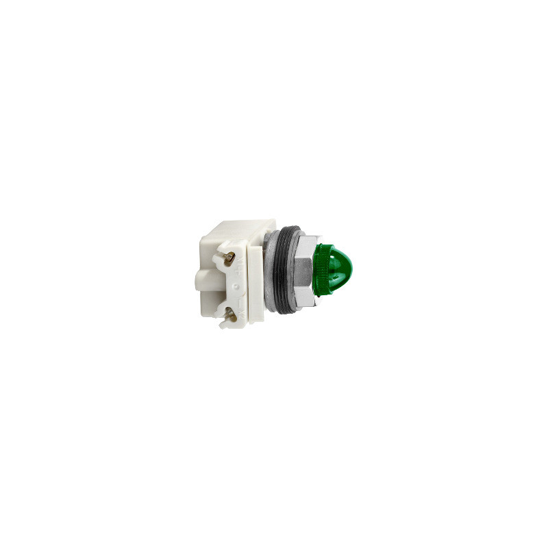 piloto luminoso Ø30 - verde - lámpara BA 9 s - 120 V ref. 9001KP38G9 Schneider Electric [PLAZO 3-6 SEMANAS]
