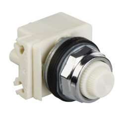 piloto luminoso blanco Ø30 - para lámpara BA9s 240VAC ref. 9001KP7W31 Schneider Electric [PLAZO 3-6 SEMANAS]