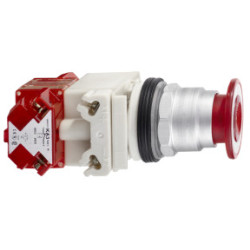 cabeza Ø41 pulsador seta lumin. rojo Ø30 3 posic. pulsar-tirar 24V p/lámp/BA 9s ref. 9001KR8P35LRR Schneider Electric [PLAZO 8-1