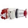 cabeza Ø41 pulsador seta lumin. rojo Ø30 3 posic. pulsar-tirar 48V p/lámp/BA 9s ref. 9001KR8P36LRR Schneider Electric [PLAZO 8-1
