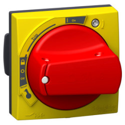 TeSys GV2 & TeSys GV3 & TeSys U - Maneta - IP54 - rojo ref. GVAPR54 Schneider Electric [PLAZO 3-6 SEMANAS]