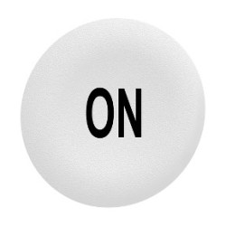 TAPA BLANCA PARA PULS.FLUSH CON MARCAJE ON"" ref. ZBAF141 Schneider Electric [PLAZO 3-6 SEMANAS]