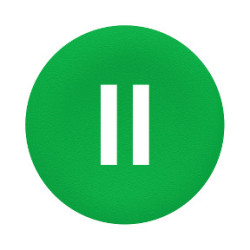 TAPA VERDE PARA PULS.FLUSH CON MARCAJE II"" ref. ZBAF336 Schneider Electric [PLAZO 3-6 SEMANAS]