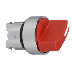 cabeza selector rojo Ø22 2 posiciones fijas ref. ZB4BD204 Schneider Electric [PLAZO 3-6 SEMANAS]
