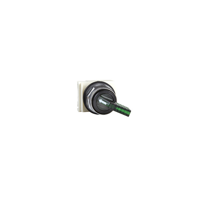 selector luminoso verde Ø30 - 3 posiciones fijas 24V AC/DC ref. 9001K46J35LGFG Schneider Electric [PLAZO 3-6 SEMANAS]