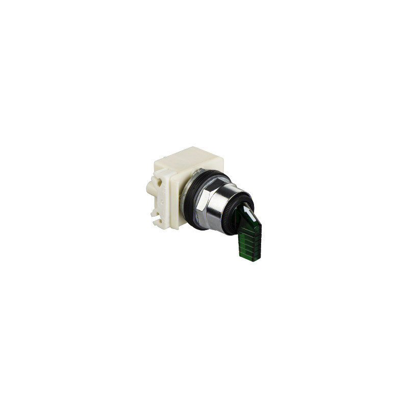cabeza selector luminoso verde Ø30 3 posiciones con retorno ref. 9001K63J35LGFG Schneider Electric [PLAZO 3-6 SEMANAS]