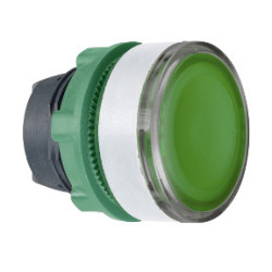 CABEZA PULS.LUM.VERDE LED LENT.EST.COL.BL. ref. ZB5AW333SC1 Schneider Electric [PLAZO 3-6 SEMANAS]