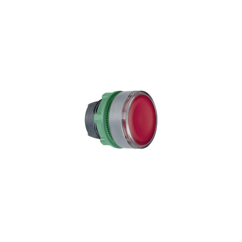 CABEZA PULS.LUM.ROJO LED LENT.EST.COL.GR. ref. ZB5AW343SC0 Schneider Electric [PLAZO 3-6 SEMANAS]