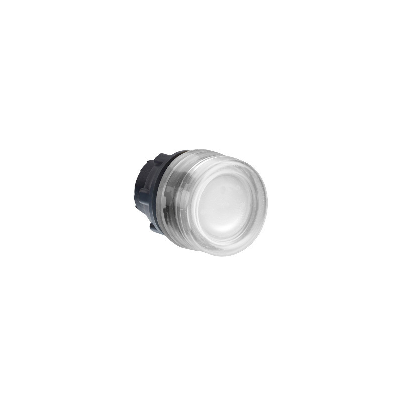 Cabeza pulsador luminoso con capuchón blanco ø 22 ref. ZB5AW513 Schneider Electric [PLAZO 3-6 SEMANAS]