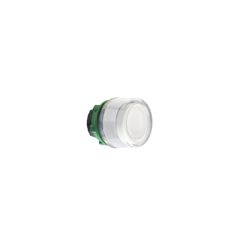CABEZA PULS.LUM.BLANCO CON CAP.TRANSP.LED COL.BL. ref. ZB5AW513C1 Schneider Electric [PLAZO 3-6 SEMANAS]