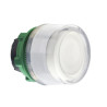 CABEZA PULS.LUM.BLANCO CON CAP.TRANSP.LED COL.BL. ref. ZB5AW513C1 Schneider Electric [PLAZO 3-6 SEMANAS]