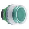 CABEZA PULS.LUM.VERDE CON CAP.TRANSP.LED COL.BL. ref. ZB5AW533C1 Schneider Electric [PLAZO 3-6 SEMANAS]