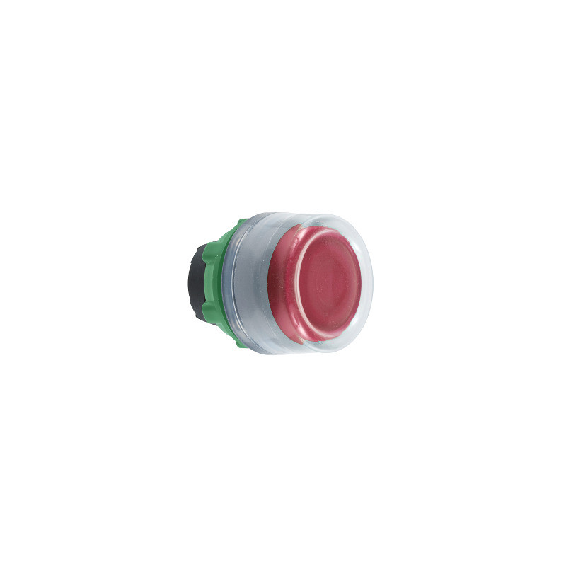 CABEZA PULS.LUM.ROJO CON CAP.TRANSP.LED COL.GR. ref. ZB5AW543C0 Schneider Electric [PLAZO 3-6 SEMANAS]