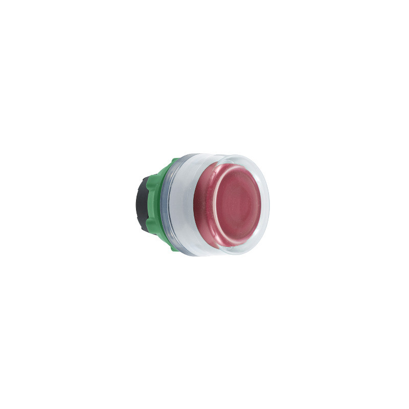 CABEZA PULS.LUM.ROJO CON CAP.TRANSP.LED COL.BL. ref. ZB5AW543C1 Schneider Electric [PLAZO 3-6 SEMANAS]