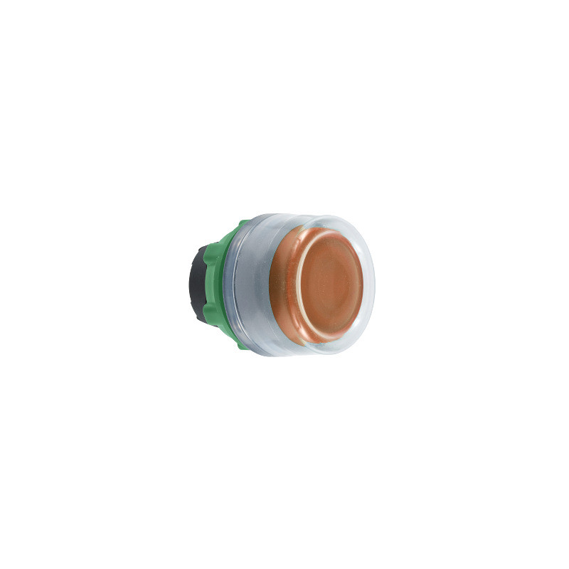 CABEZA PULS.LUM.NARANJA CON CAP.TRANSP.LED COL.GR. ref. ZB5AW553C0 Schneider Electric [PLAZO 3-6 SEMANAS]