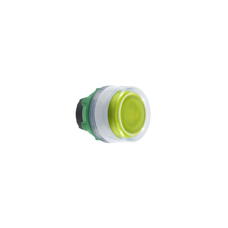 CABEZA PULS.LUM.AMAR.CON CAP.TRANSP.LED COL.BL. ref. ZB5AW583C1 Schneider Electric [PLAZO 3-6 SEMANAS]
