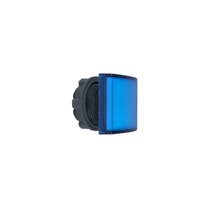 Cabeza piloto cuadrado luminoso azul ø 22 ref. ZB5CV063 Schneider Electric [PLAZO 3-6 SEMANAS]