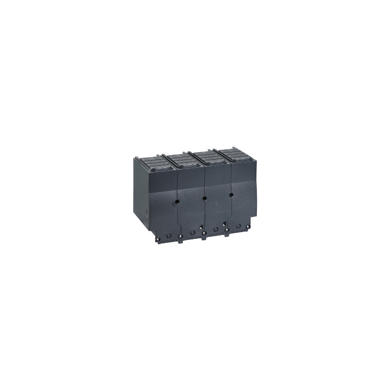 Cubrebornes largos - 4 polos - 52.5 mm - <= 630A ref. LV432596 Schneider Electric [PLAZO 3-6 SEMANAS]